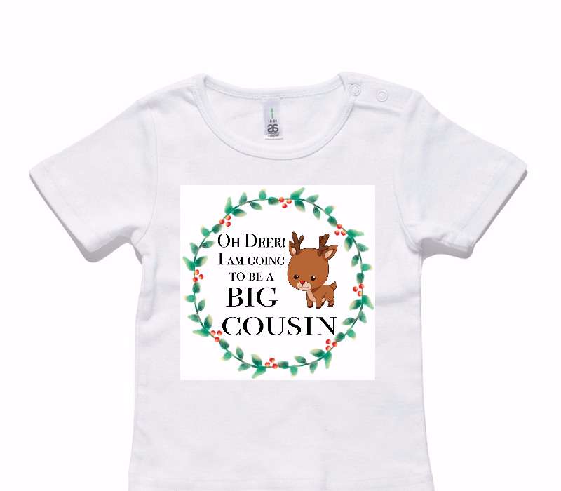 Custom AS Colour White Baby T-Shirt