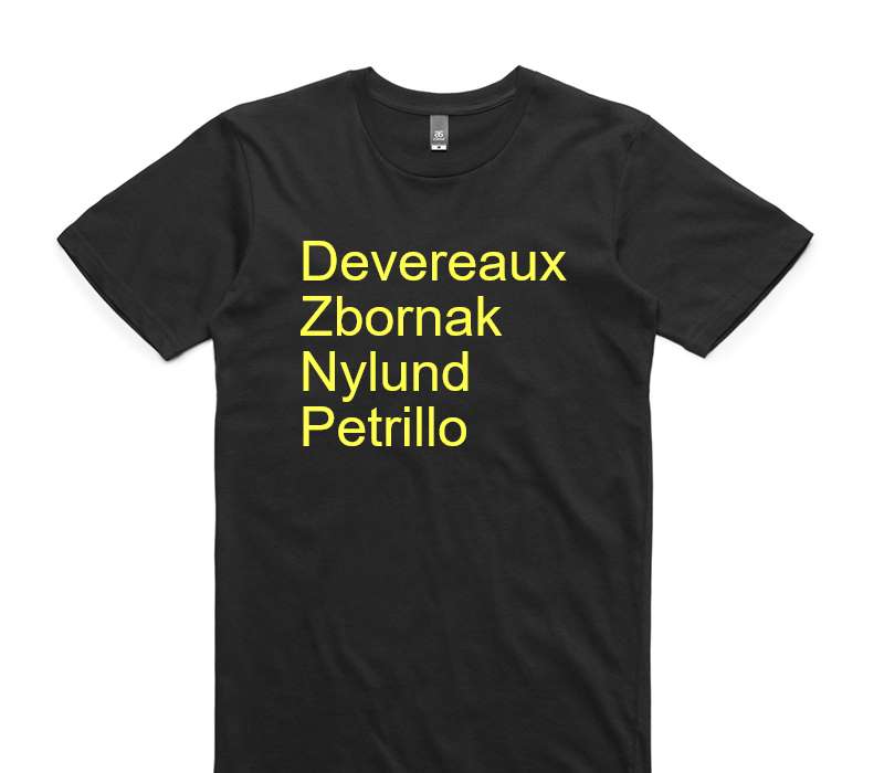 Custom AS Colour 100% Cotton Black T-Shirt