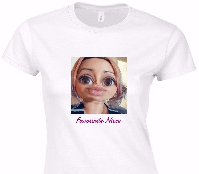 Custom Womens Soft Style 100% Cotton White T-Shirt