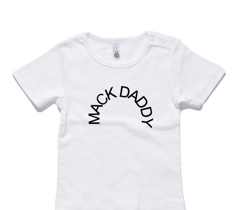 Custom AS Colour White Baby T-Shirt