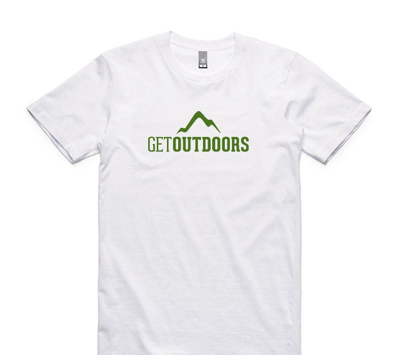 Custom AS Colour 100% Cotton White T-Shirt