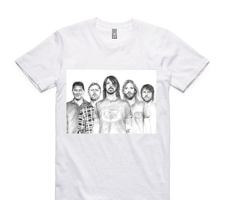Custom AS Colour 100% Cotton White T-Shirt