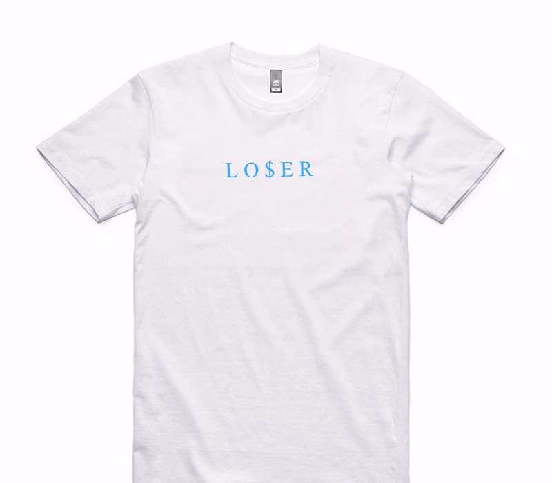 Custom AS Colour 100% Cotton White T-Shirt