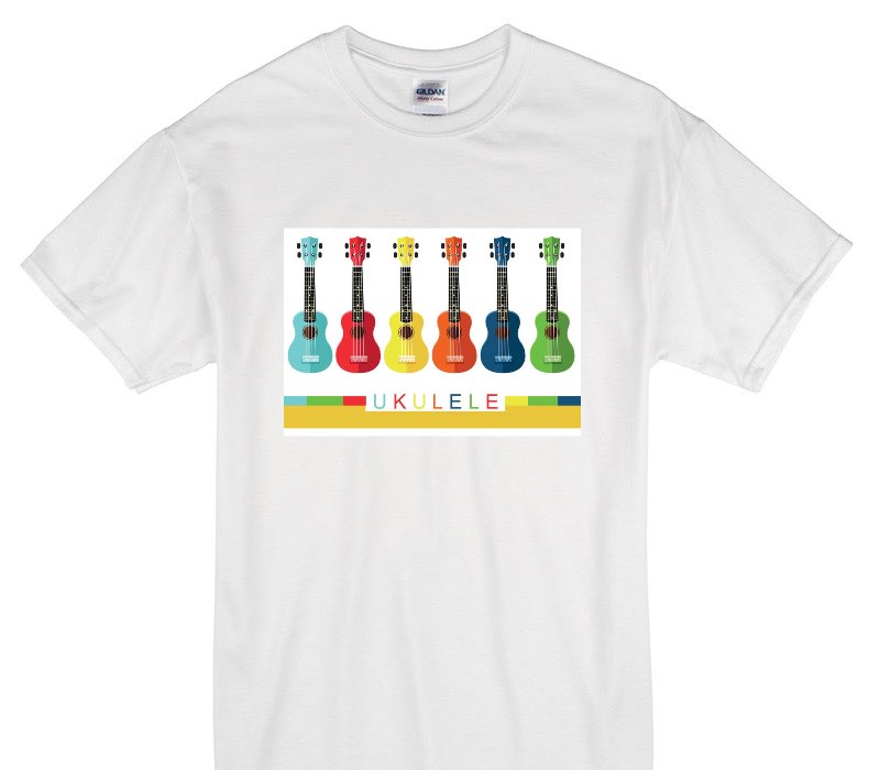Custom Gildan 100% Cotton White T-Shirt