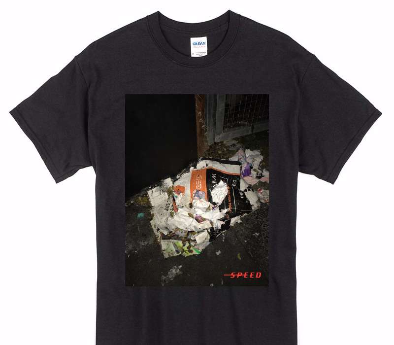 Custom Gildan 100% Cotton Black T-Shirt