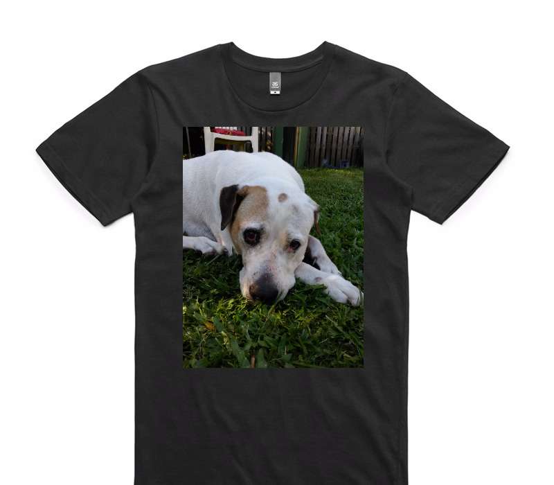 Custom AS Colour 100% Cotton Black T-Shirt