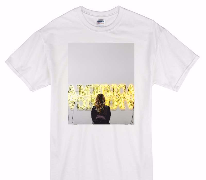 Custom Gildan 100% Cotton White T-Shirt
