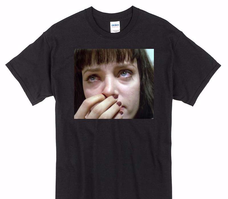 Custom Gildan 100% Cotton Black T-Shirt