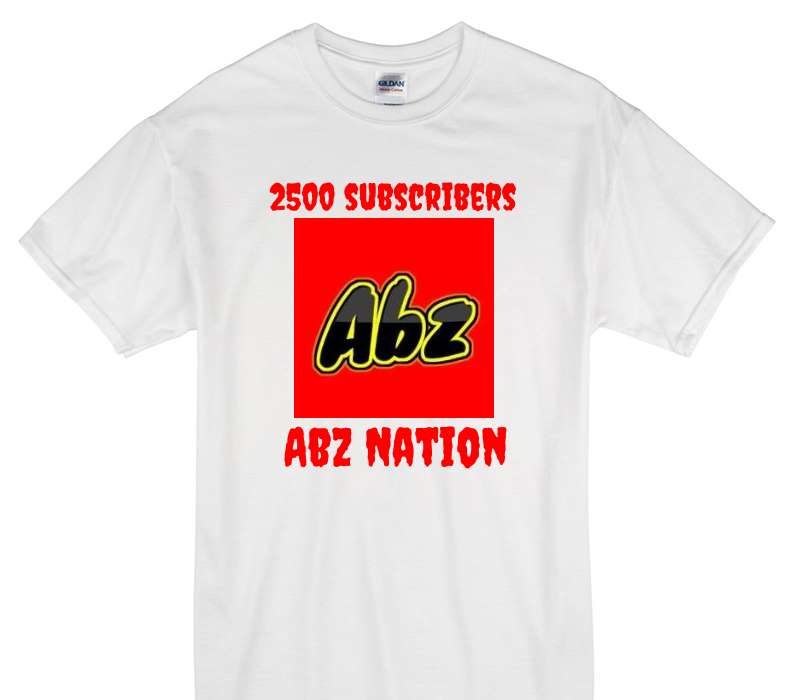 Custom Gildan 100% Cotton White T-Shirt