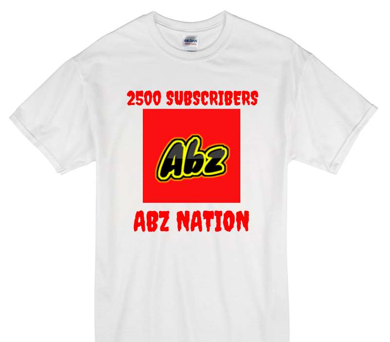 Custom Gildan 100% Cotton White T-Shirt