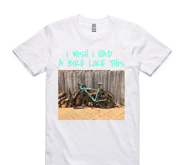 Custom AS Colour 100% Cotton White T-Shirt