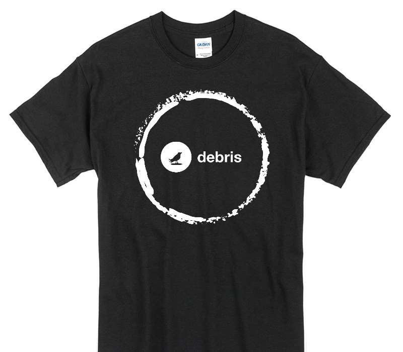 Custom Gildan 100% Cotton Black T-Shirt