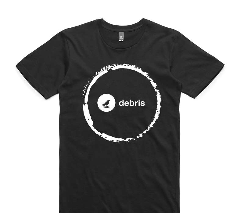 Custom AS Colour 100% Cotton Black T-Shirt