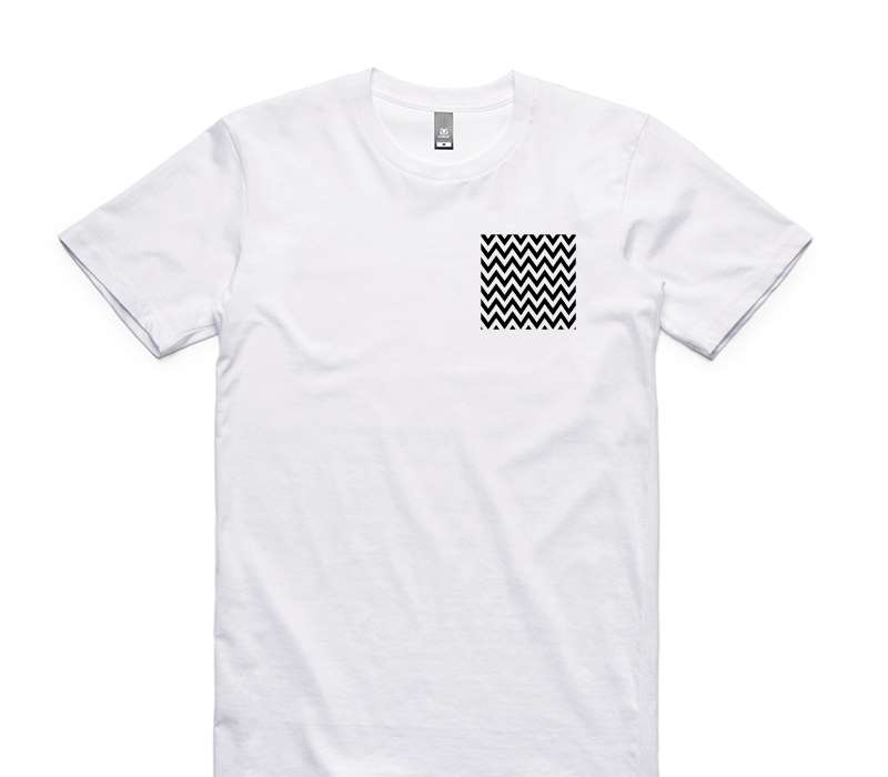 Custom AS Colour 100% Cotton White T-Shirt