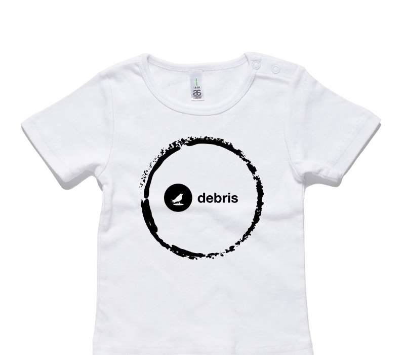 Custom AS Colour White Baby T-Shirt