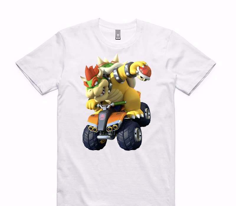 Custom AS Colour 100% Cotton White T-Shirt