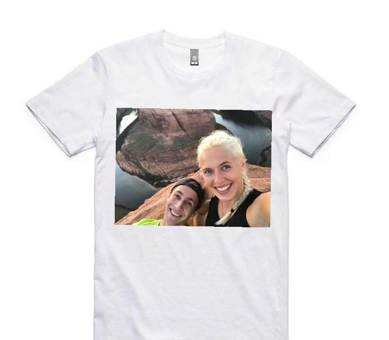 Custom AS Colour 100% Cotton White T-Shirt