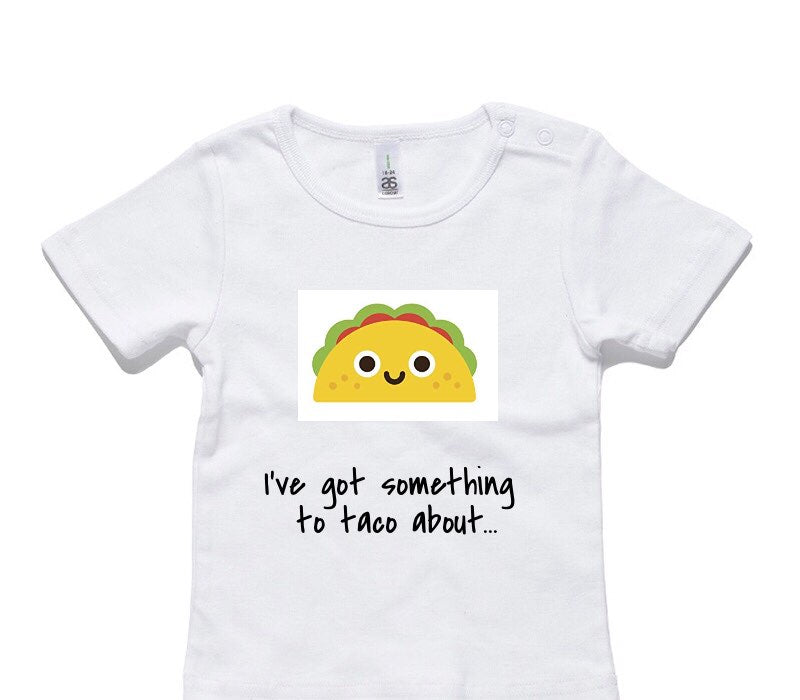 Custom AS Colour White Baby T-Shirt