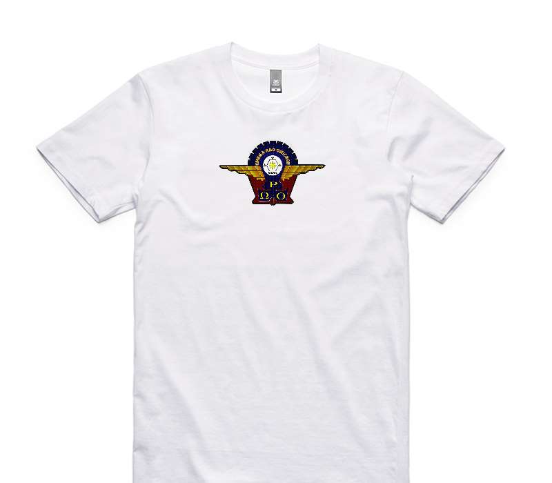 Custom AS Colour 100% Cotton White T-Shirt