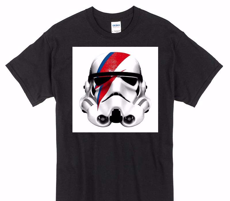 Custom Gildan 100% Cotton Black T-Shirt