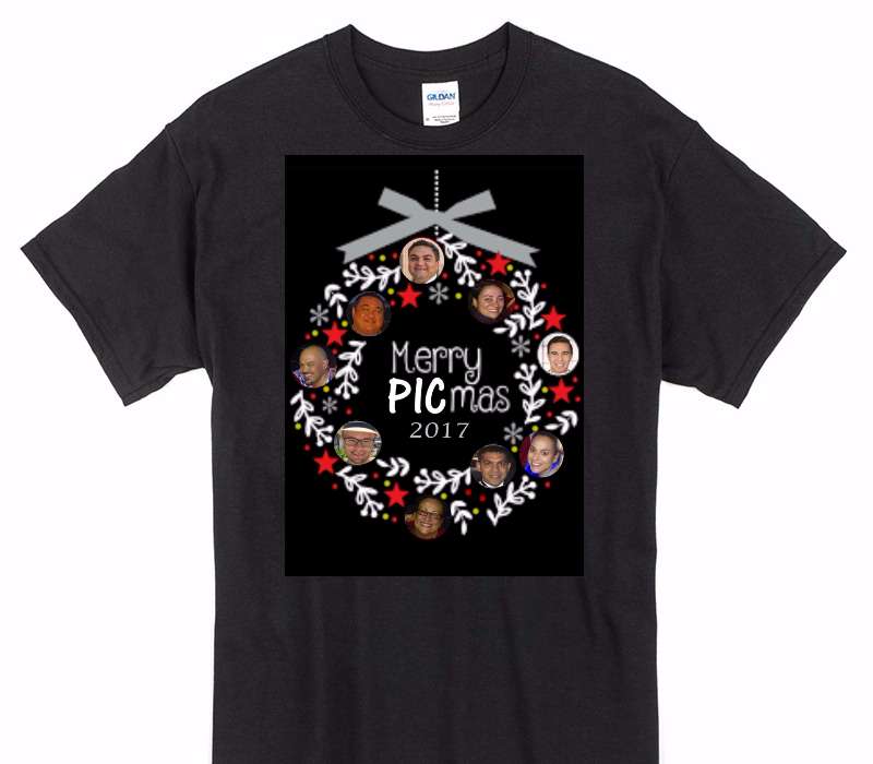 Custom Gildan 100% Cotton Black T-Shirt