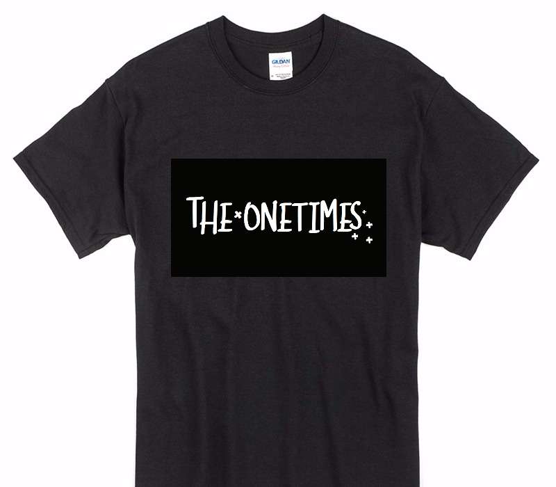 Custom Gildan 100% Cotton Black T-Shirt