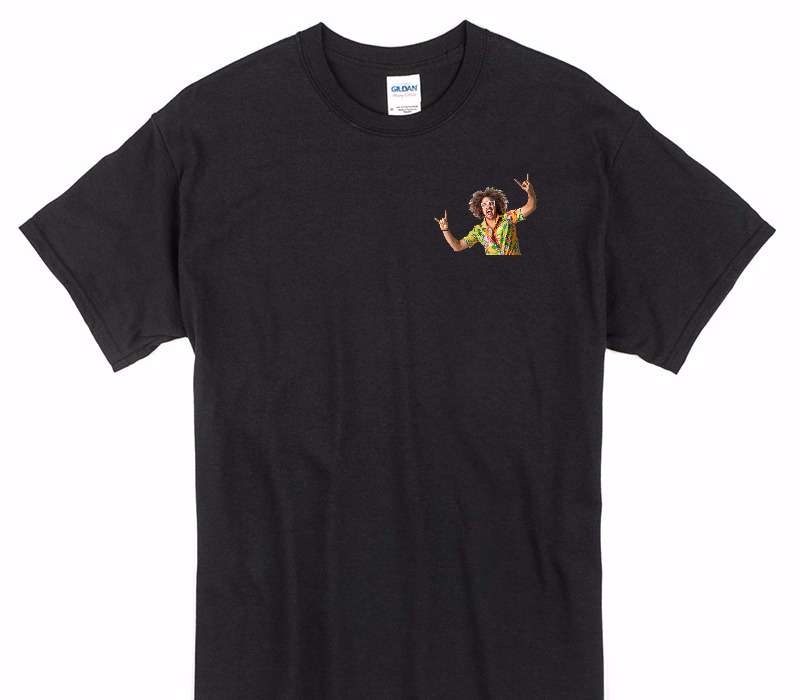 Custom Gildan 100% Cotton Black T-Shirt