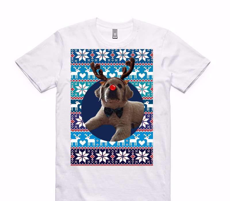 Custom AS Colour 100% Cotton White T-Shirt