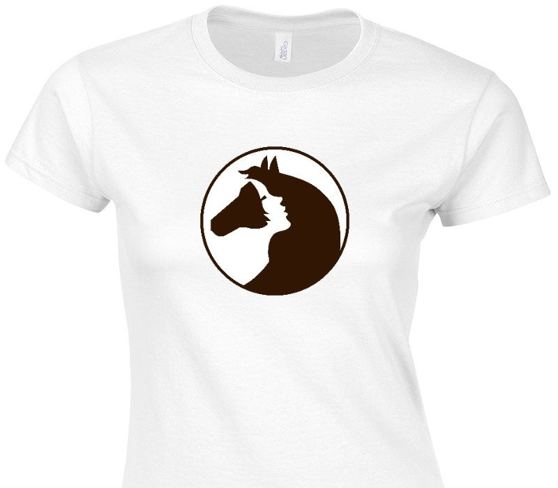 Custom Womens Soft Style 100% Cotton White T-Shirt
