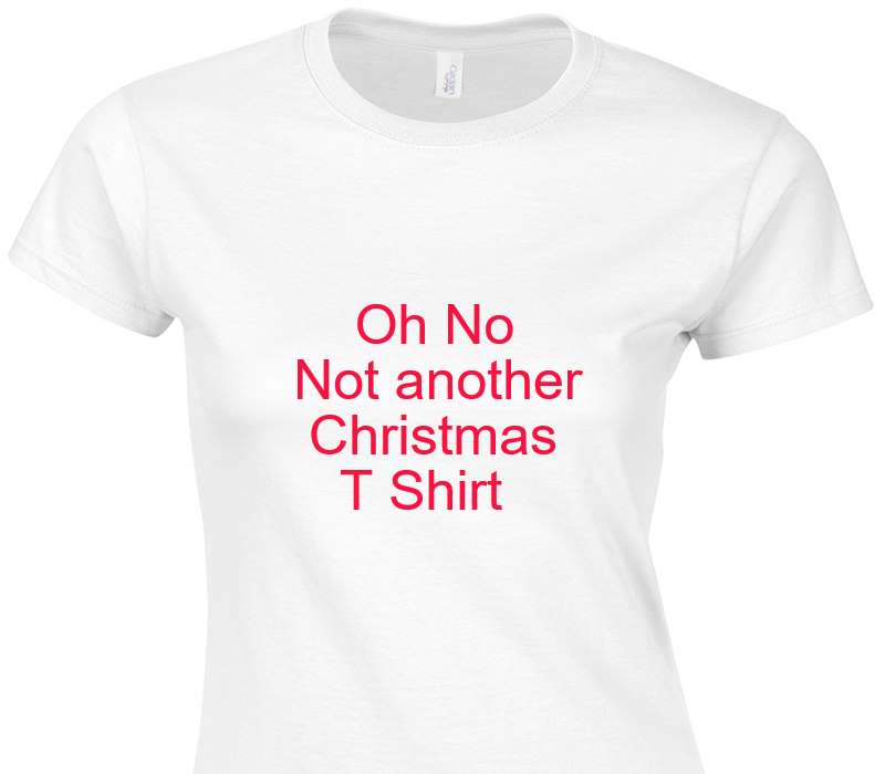 Custom Womens Soft Style 100% Cotton White T-Shirt
