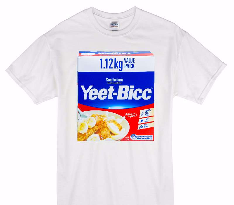 Custom Gildan 100% Cotton White T-Shirt