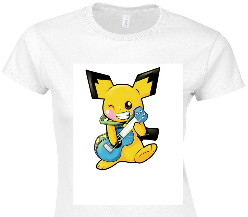 Custom Womens Soft Style 100% Cotton White T-Shirt