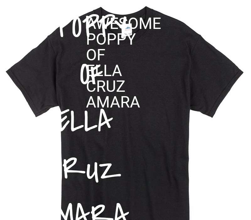 Custom Gildan 100% Cotton Black T-Shirt