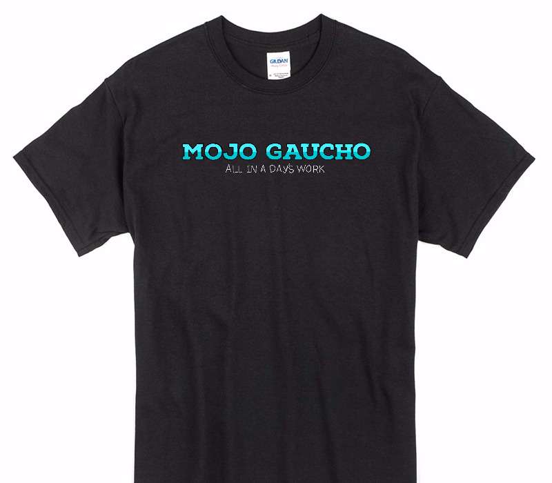 Custom Gildan 100% Cotton Black T-Shirt