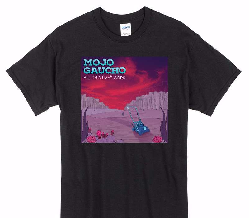 Custom Gildan 100% Cotton Black T-Shirt