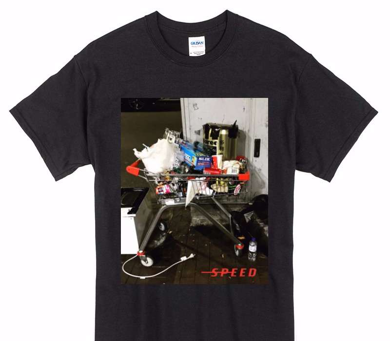 Custom Gildan 100% Cotton Black T-Shirt
