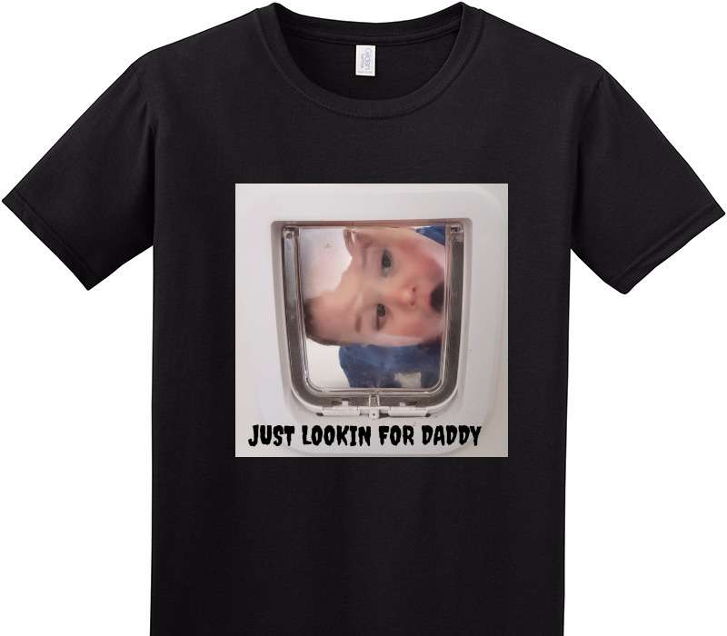 Custom Adult Soft Style 100% Cotton Black T-Shirt