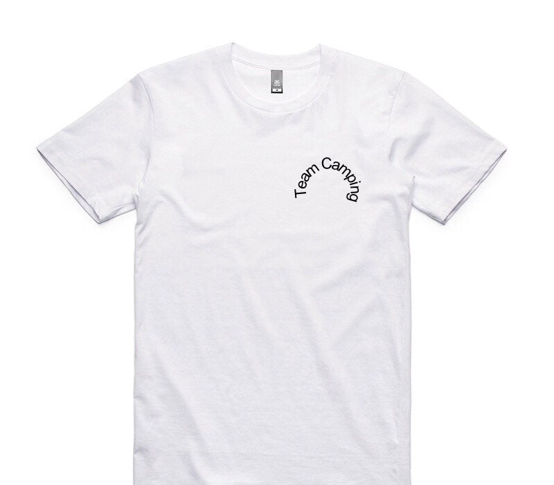 Custom AS Colour 100% Cotton White T-Shirt
