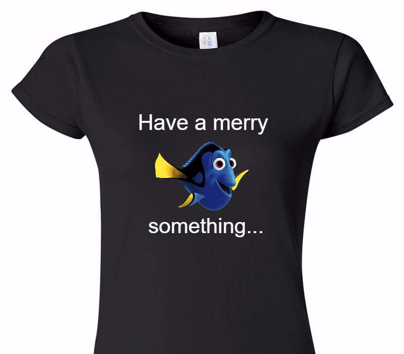 Custom Womens Soft Style 100% Cotton Black T-Shirt