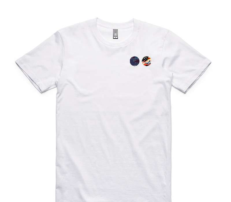 Custom AS Colour 100% Cotton White T-Shirt