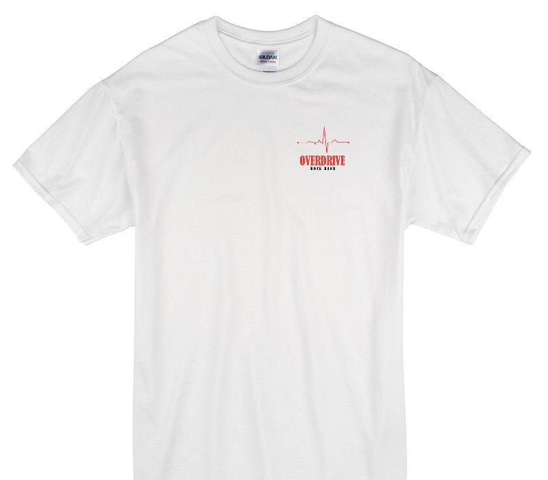 Custom Gildan 100% Cotton White T-Shirt