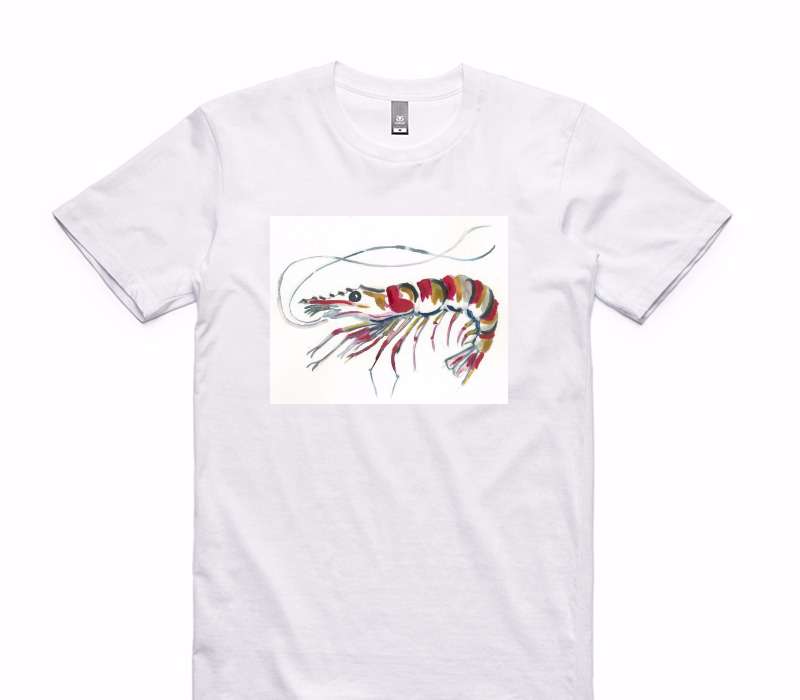 Custom AS Colour 100% Cotton White T-Shirt