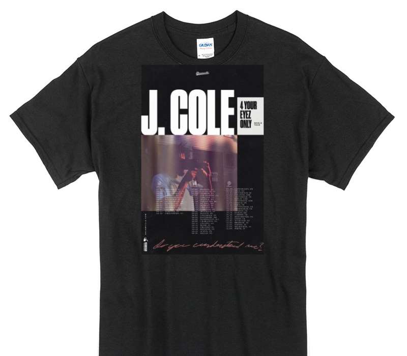 Custom Gildan 100% Cotton Black T-Shirt