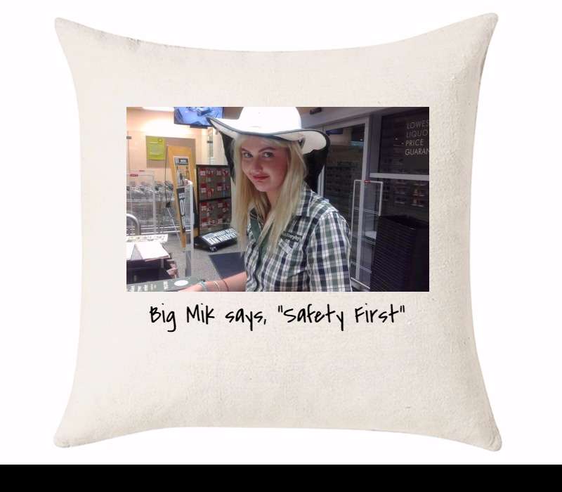 Custom Cushion Cover 50cm x 50 cm Off White