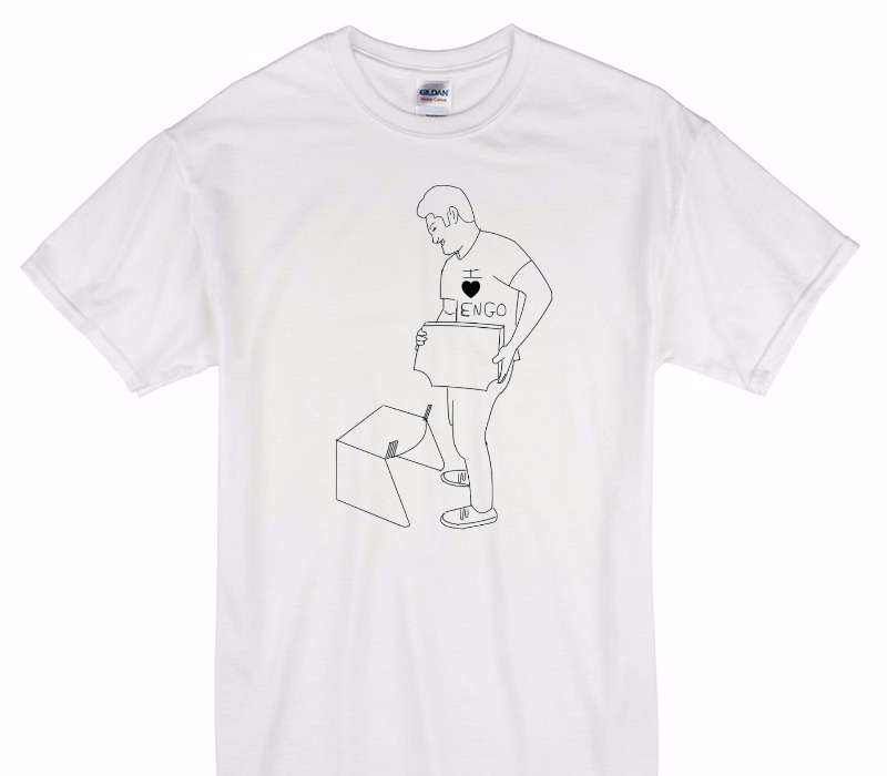 Custom Gildan 100% Cotton White T-Shirt