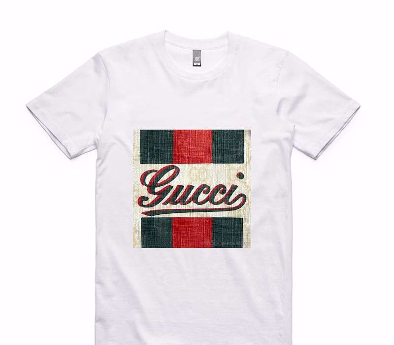 Custom AS Colour 100% Cotton White T-Shirt
