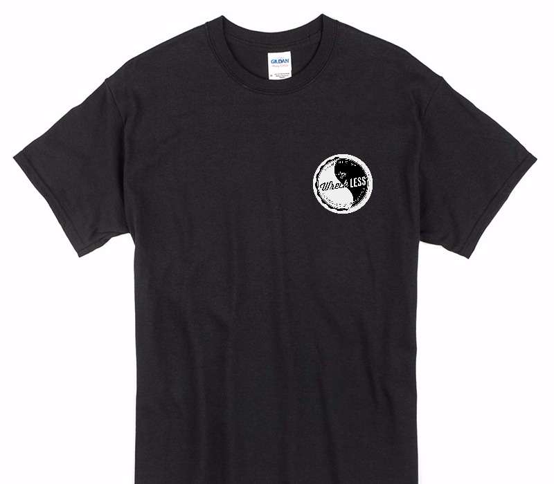 Custom Gildan 100% Cotton Black T-Shirt
