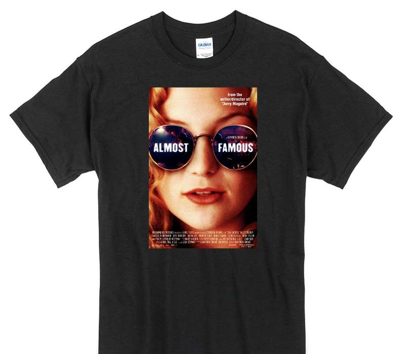 Custom Gildan 100% Cotton Black T-Shirt