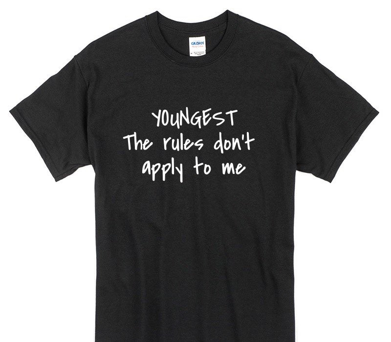 Custom Gildan 100% Cotton Black T-Shirt