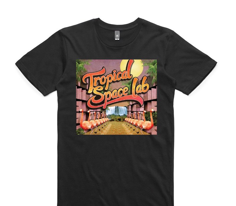 Custom AS Colour 100% Cotton Black T-Shirt